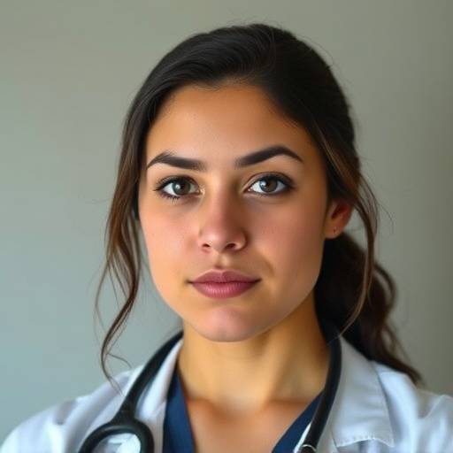 Retrato de Sofía López, estudiante de medicina y alumna de Oratoria Clara.